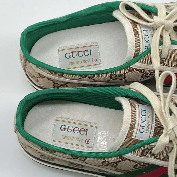 Gucci GG Tennis 1977 Sneakers size 9/us size 10 - Picture 8 of 11